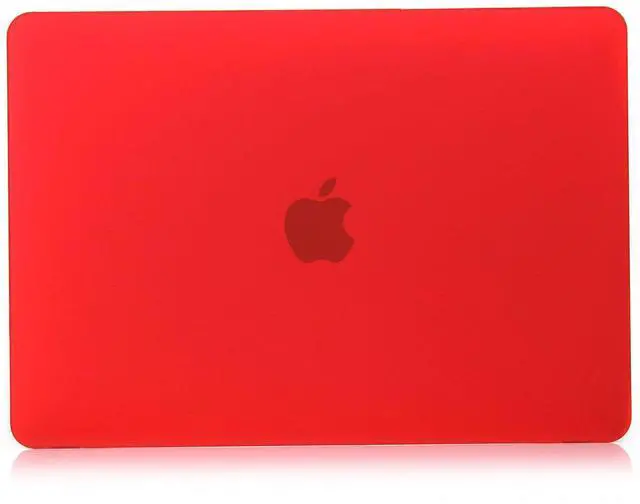 Alt view image 4 of 5 - Se7enline MacBook Pro with Touch Bar Case Soft-Touch Matte Plastic Hard Cover for MacBook Pro 15 inch A1707/A1990 with Touch Bar 2016-2018 with Sleeve,Keyboard Cover, Screen Protector, Dust Plug, Red