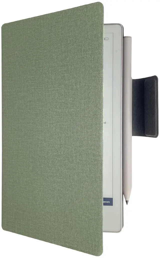 Main image of Case for Remarkable Paper Pro Move 7.3" 2025 Released, Slim Lightweight Leather Book Folio Cover with Built-in Pen Holder (Green)