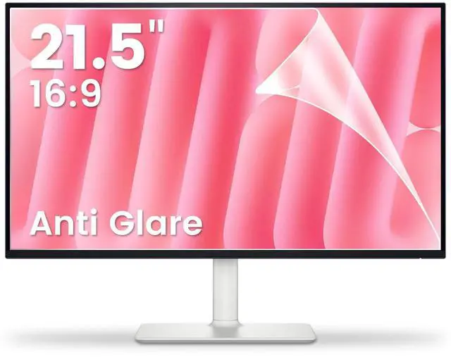 Main image of F FORITO 2-Pack 21.5 inch 16:9 Matte Anti Glare Computer Screen Cover, Anti Glare Eye Protection Film Compatible with All 21.5" Widescreen Monitors with 16:9 Aspect Ratio (18.7" W x 10.6" H)