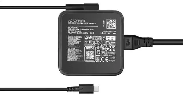 Alt view image 2 of 5 - 19V 65W USB-C Charger Power Supply Compatible with ACEMAGIC AM06 Pro AX16 Pro KAIGERR AX16 Pro AOC MX16 AM06 AOOSTAR MN57 AMD Ryzen 7 5700U 5825U NAIKLULU AM02 NY-08 NY-09