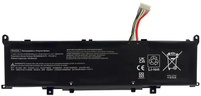 Alt view image 2 of 5 - RX03XL Laptop Battery Replacement for HP EliteBook 640 G11 645 G11 630 G11 660 G11 ProBook 440 G11 445 G11 460 G11 465 G11 Series TPN-DB1Z N78704-005 HSTNN-WB0H N70706-005 N69453-CF1 RXO3XL