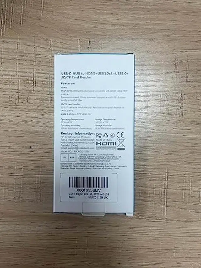 Alt view image 3 of 5 - USB C to HDMI Adapter, 6 in 1 MacBook Pro Adapter USB C Hub 4K@60Hz for MacBook Pro 2020-2016, MacBook Air 2020-2018, Ipad Pro 2020