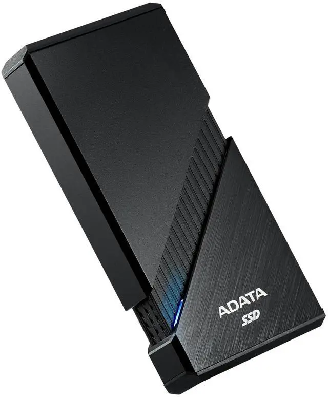 Alt view image 2 of 5 - ADATA SE920 Portable SSD, 4TB External Solid State Drive, Speeds Up to 3,800MB/s, USB4 40Gbps Type C SSD for Gaming, Compatible with USB 3.2/2.0
