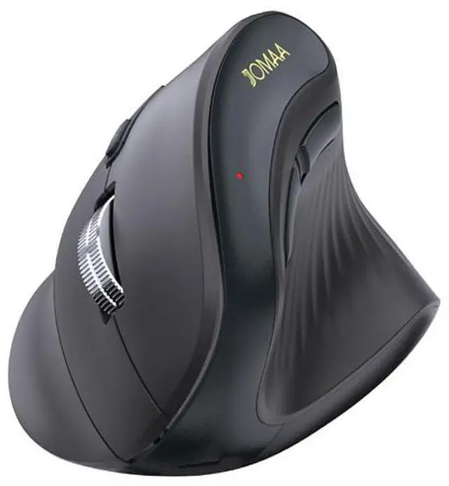 Main image of JOMAA Wireless Vertical Mouse, Multi-Device Bluetooth 5.2 & 2.4G Ergonomic Mouse with RGB Lighting, 4000 CPI, 500mAh Rechargeable, for Windows/Mac/Android