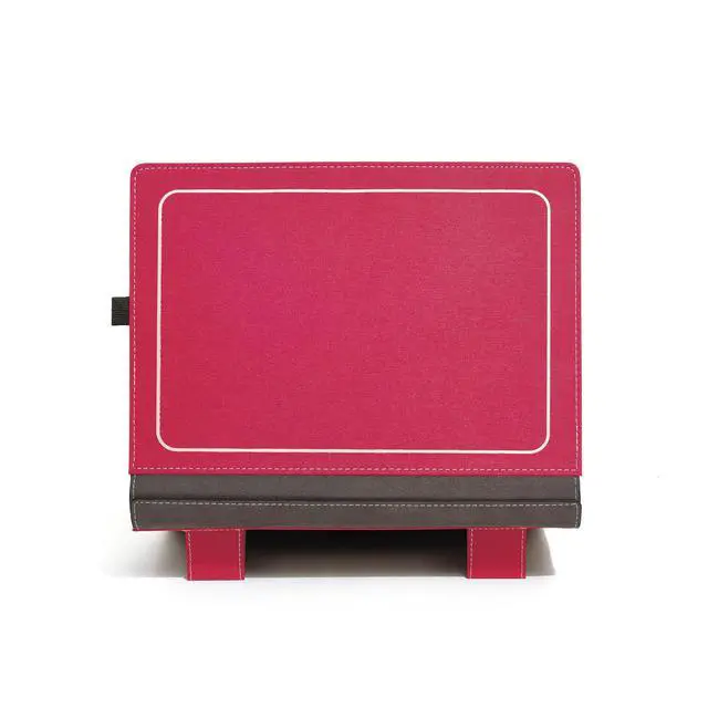 Alt view image 3 of 5 - Honeymoon Case Cover for Samsung Galaxy Book 4 & Galaxy Book4/3 360 & Galaxy Book 2 Pro/Pro 360 & Galaxy Book Ion/Odyssey/Flex 15.6 inch Laptop,Multi-Angle Stand with Heat-Vent,Red