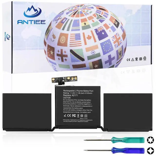 Main image of A2159 A2289 A2338 Battery Replacement, A2171 Battery for MacBook Pro 13-Inch 2019 2020 (M1) EMC 3301 3456 3578 MUHN2 MUHP2 MUHQ2 MUHR2 MXK62 MYDA2 MYD82 MYD92 MYDC2 MXK52 MXK32 MXK72