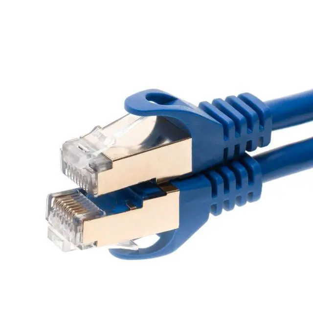Alt view image 5 of 5 - Cables Direct Online 75FT S/FTP Cat7 Copper Network Ethernet Patch Cable, Internet Wire, Compatible with PC, Laptop, Modem, Router, TVs, Printer Cord, Consoles for Home and Office (75ft, Blue)