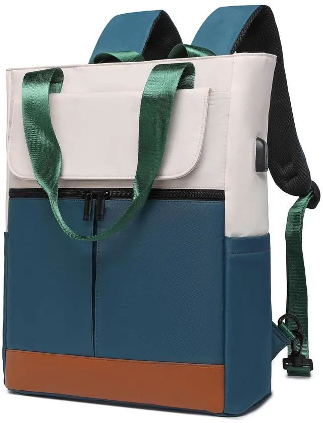 Main image of Exeterina Laptop Backpack For Women, 15.6 Inch Travel Backpack, Carry On Backpack With Usb Charging Port, Flight Approved Backpack, Personal Item Travel Bag, Casual Daypack For Work, Travel, Business