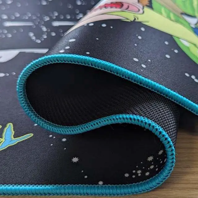 Alt view image 4 of 5 - Rick & Morty XXL Mouse Pad 35 in x 15.7 in - Gift Rick and Morty Gaming Desk pad 90 mm x 40 mm - Official Licensed