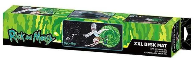 Alt view image 5 of 5 - Rick & Morty XXL Mouse Pad 35 in x 15.7 in - Gift Rick and Morty Gaming Desk pad 90 mm x 40 mm - Official Licensed