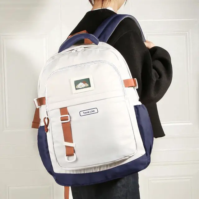 Alt view image 2 of 5 - Amor gift School Backpack for Men Teen Girls Aesthetic Laptop Student Bookbag for Middle High School and College