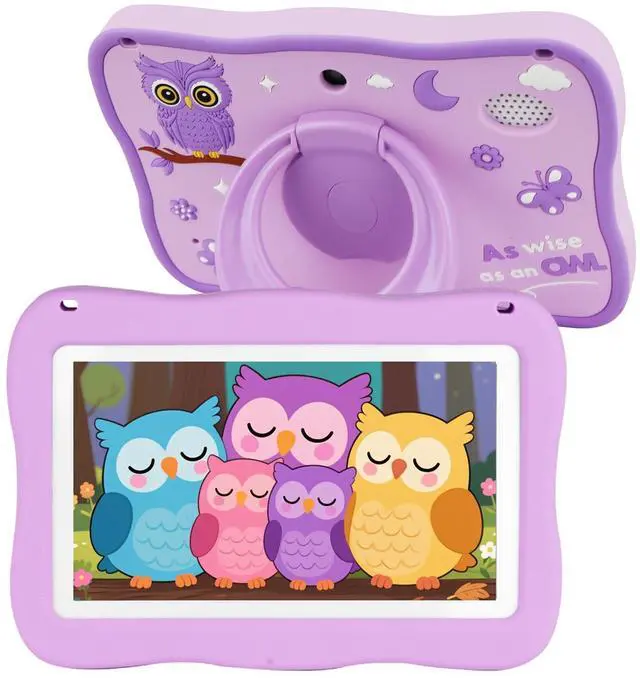 Main image of Kids Tablet 32GB Tablet for Kids 3-7 with Lots of Offline Content, Toddler Tablets 7 inch Kids Software Installed with Protective Case WiFi, Parental Control, Tablets for Toddlers Children Ages 3-12