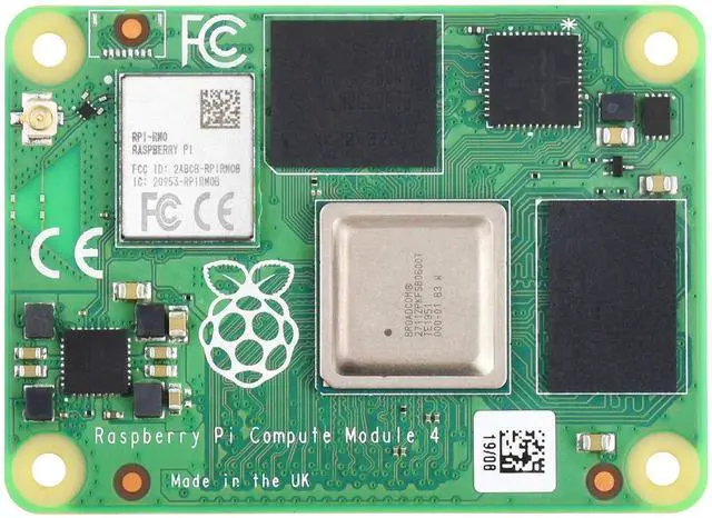 Alt view image 2 of 5 - Waveshare Accessories Compatible with Raspberry Pi Compute Module 4 Comes with heatsink 2GB RAM 32GB eMMC Flash with WiFi