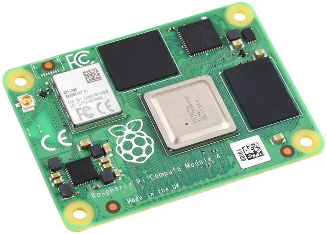 Alt view image 3 of 5 - Waveshare Accessories Compatible with Raspberry Pi Compute Module 4 Comes with heatsink 2GB RAM 32GB eMMC Flash with WiFi