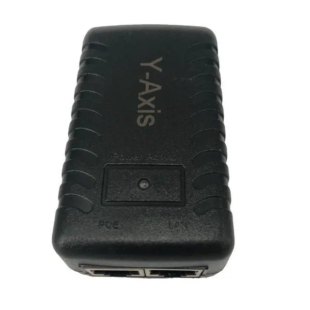 Alt view image 2 of 5 - 20 Pack Y-Axis Wall Plug PoE Injector Power Over Ethernet Supply 48V 0.5A for Security IP Camera