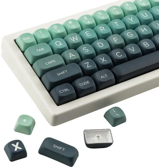 Main image of JOMKIZ 140 Keys PBT Keycaps, MOA Profile ANSI Layout Cute Keycaps Set, Compatible for Cherry MX Switches Mechanical Keyboards