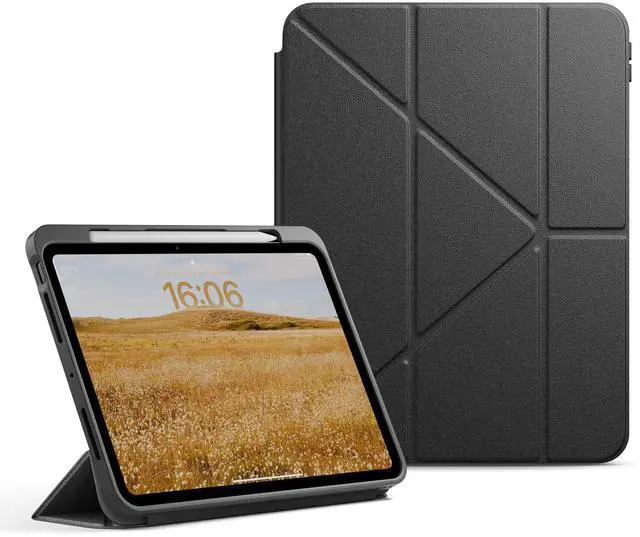 Main image of Native Union Active Case for iPad Pro 11" M5  Lightweight Durable 4-in-1 Stand Case with Matte TPU Back  Apple Pencil Holder  Magnetic Cover Compatible with Auto Wake/Sleep Function (Black)