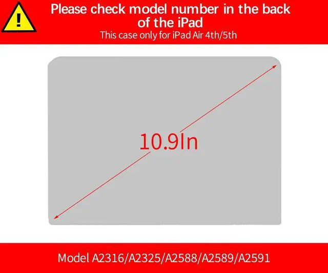 Alt view image 2 of 5 - Berkin Arts for iPad Air 4th/5th Generation Case (10.9 Inch) Case 2020/2021 Folio Case Premium Leather Cover Maximalism English Bulldog Portrait