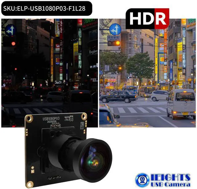 Alt view image 4 of 5 - H.264 USB Camera Module 0.0001Lux Low Illumination Webcam Board Wide Angle M16 1080P 30fps Mini UVC USB2.0 Lightburn CAMERA 100db HDR Web_Camera for Computer Fast Frame 2K PC Cam for Pi Laptop