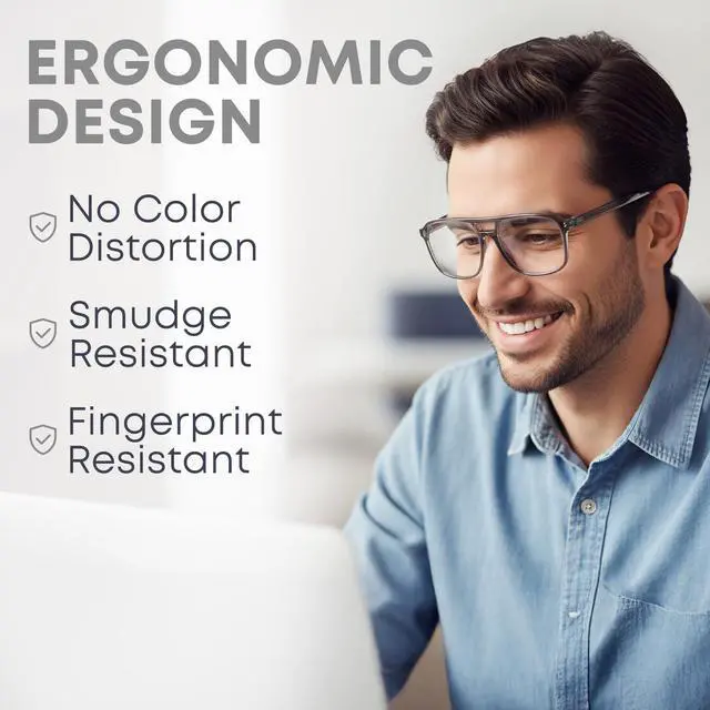 Alt view image 5 of 5 - Prospek Blue Light Glasses for Women and Men SHADOW Lightweight Frame for Computer with Anti-glare to Reduce Eyestrain