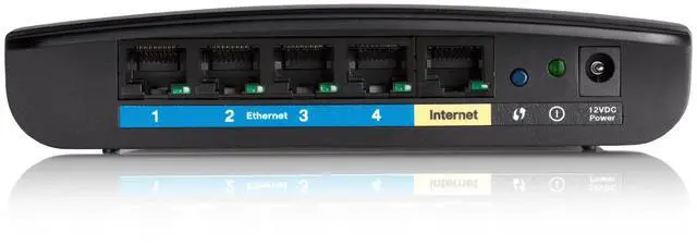 Alt view image 4 of 5 - Linksys E1500 Wireless-N Router with SpeedBoost