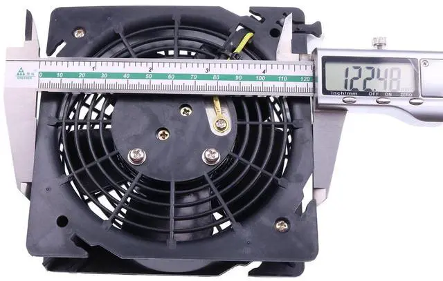 Alt view image 5 of 5 - WQSING DV4650-470 Axial Cooling Fan Compatible with Ebmpapst 230VAC 120/110mA Cabinet Fan 120 * 120 * 38MM 50-60HZ