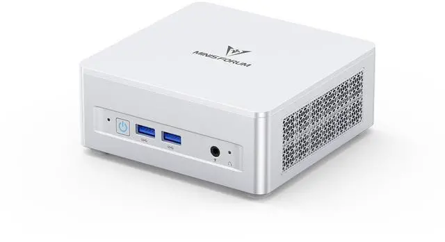 Main image of MINISFORUM DeskMini UM750L Slim Mini PC AMD Ryzen 5 7545U Small PC, 32GB LPDDR5 RAM+1TB PCIe4.0 SSD, HDMI/DP/USB4 Outputs, 2.5G LAN, WiFi 6E, 5xUSB Port AMD Radeon 740M Graphics Small Form Factor
