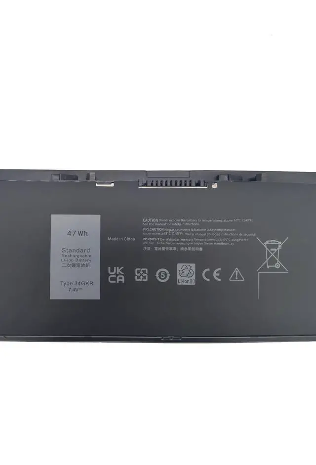 Alt view image 3 of 5 - Batterymarket New 34GKR Replacement E7440 Laptop Battery Compatible with Dell Ultrabook 7000 Latitude E7440 G0G2M F38HT PFXCR T19VW(7.4V 47Wh)