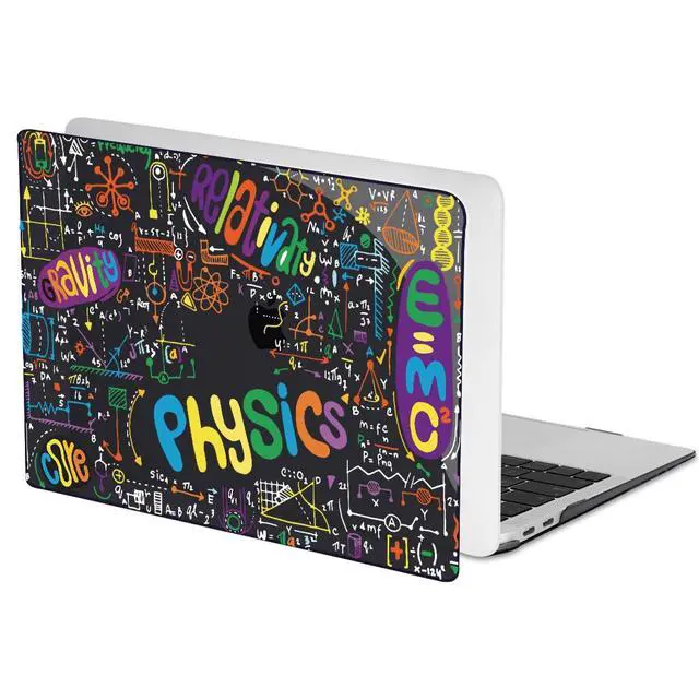 Alt view image 3 of 5 - LCMOCICO Case Compatible with MacBook Pro 13 inch M2 M1 2022 2021-2016 A2338 A2289 A2251 A2159 A1989 A1706,Pattern Plastic Hard Shell Keyboard Cover Screen Film Webcam Cover, Physical Chemistry