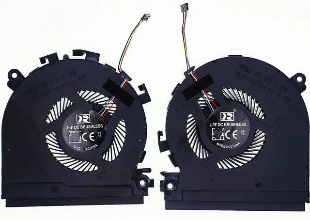 Main image of Replacement CPU + GPU Cooling Fan for HP Spectre X360 15-CH 15-CH000 15-CH011DX 15-CH075NR 15-CH008CA 15-CH010CA NS75C00-17J22 NS75C00-17J21 P/N: L17605-001 L17606-001, 4 Pins 4 Wires