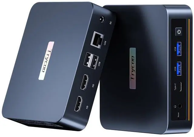 Main image of Trycoo N100 Mini PC 16GB DDR4 512GB SSD, WI6 Alder Lake N100 Desktop Mini Computer with Type-C, Dual HD, RJ45 LAN Ethernet, 4K Triple Display, WiFi5, BT4.2