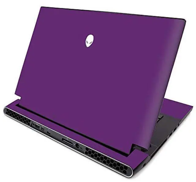 Main image of MightySkins Skin for Alienware M15 R2 (2019) - Solid Purple | Protective, Durable, and Unique Vinyl Decal Wrap Cover | Easy to Apply, Remove, and Change Styles | Made In The USA (ALWM15R219-Solid Purp
