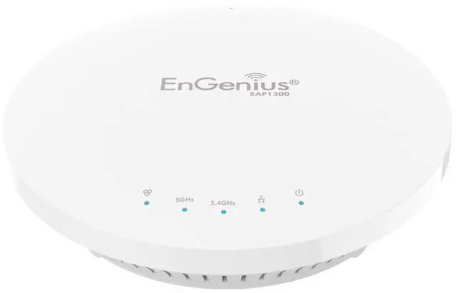 Main image of EnGenius Wireless 11AC AP Ceiling Mount 11ac/b/g/n 2.4+5GHz 400+867, EAP1300 (11ac/b/g/n 2.4+5GHz 400+867 2T2R 3dBi ia GbE PoE)