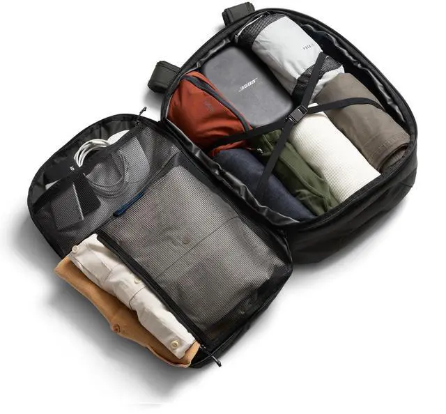 Alt view image 3 of 5 - Bellroy Transit Travel Pack Pro (3038 liter carry-on travel backpack, with laptop sleeve, RFID protection and zip bottle pocket) - Olive