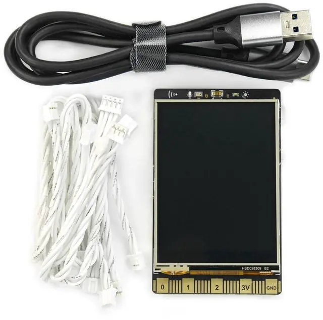 Alt view image 4 of 5 - UNIHIKER M10 AI Development Board: Supports Python & Visual Programming, 2.8" Color LCD Screen, WiFi & Bluetooth Enabled, Rich Expansion Interfaces