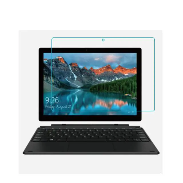 Alt view image 3 of 5 - Qiawum For CHUWI UBook X 12 inch Screen Protector,9H Hardness Tempered Glass Flim for CHUWI UBook X 12" with Anti-Fingerprint Bubble-Free Crystal Clear