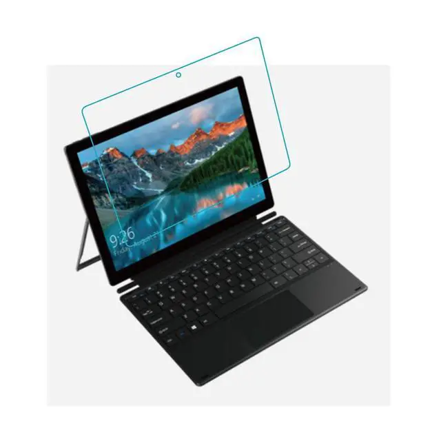 Alt view image 4 of 5 - Qiawum For CHUWI UBook X 12 inch Screen Protector,9H Hardness Tempered Glass Flim for CHUWI UBook X 12" with Anti-Fingerprint Bubble-Free Crystal Clear