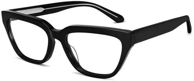 Main image of Dollger Blue Light Blocking Glasses For Woman Men Rectangle Cat Eye Computer BlueLight Glasses Clear Lens Non-Prescription Black