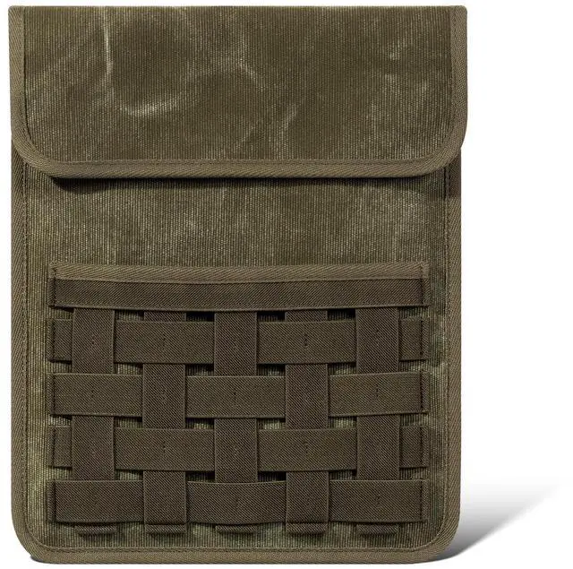 Main image of Gexmil Protective Laptop Sleeve for 13-13.3 Inch, MacBook Pro 13 M2(2022) M1(2021) Case, Cover for MacBook Air 13 M4 M3 M2 M1(2025-2020), Military Vintage Style,Army Green