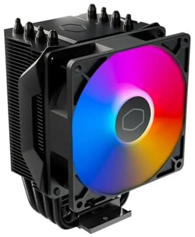 Main image of Hyper 411 Nano ARGB CPU Cooler, 2500RPM PWM Fan, Noise Level 30.04 dBA,4 Copper Heat Pipes, 136mm Tall, AMD Ryzen AM5|AM4, Intel LGA 1851|1700 Brackets