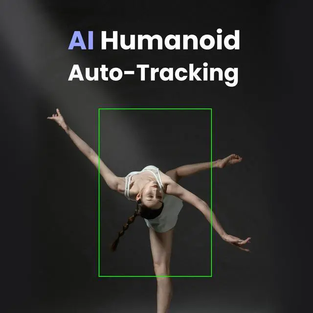 Alt view image 5 of 5 - iuZee AI Auto Tracking PTZ Camera 3G-SDI/USB3.0/HDMI/LAN IP PoE Live Streaming 20X Optical and 8X Digital Zoom Camera 1080P 60FPS for Church Services Worship Education Events vMix OBS YouTube