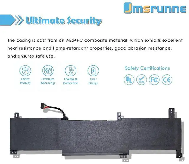 Alt view image 4 of 5 - Jmsrunne L21D3PF0 L21M3PF0 Laptop Battery Compatible with IdeaPad 1-14IJL7 1-14IAU7 1-15IAU7 1-14ADA7 1-14ALC7 1-14IGL7 1-15ADA7 1-15ALC7 1-15IJL7 1-15IGL7 Series L21L3PF0 L21C3PF0 L21M3PF1 42Wh
