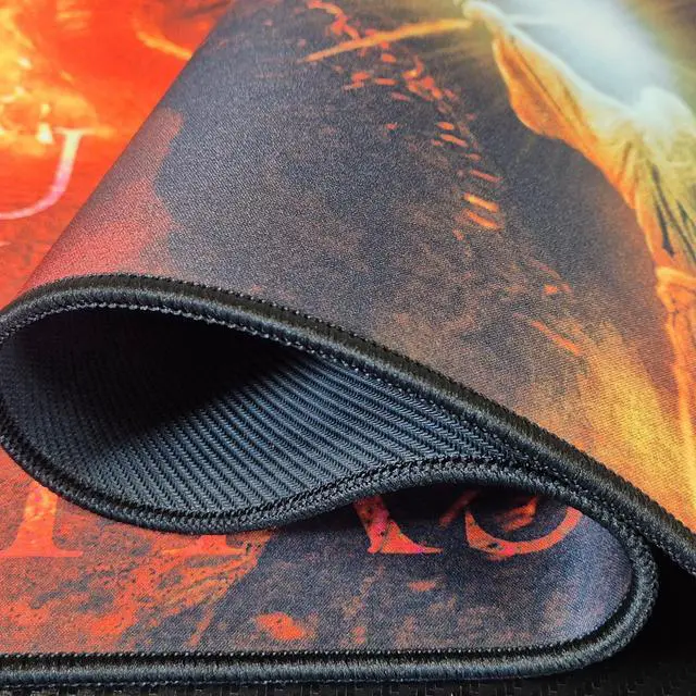 Alt view image 3 of 5 - SUBSONIC - XXL Mouse Pad Lord of The Rings 900 x 400 mm - Desk Pad with Non-Slip Base, Gaming Mouse Pad - Officially Licensed