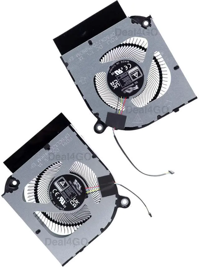 Alt view image 3 of 5 - Deal4GO CPU & GPU Graphics Cooling Fan Replacement for Acer Predator Helios Neo PHN16-71 PHN18-71 PHN16-71-76H5 PHN18-71-99RC