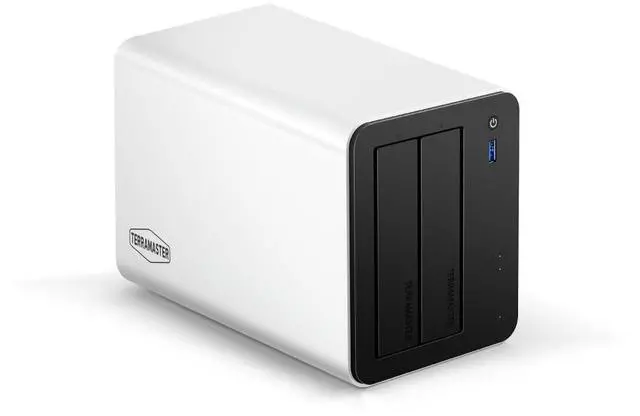 Main image of TERRAMASTER F2-425 Plus NAS Storage - 2Bay Intel N150 Quad-Core CPU, 8GB RAM DDR5, 5GbE LAN x 2, M.2 Slot x 3, Network Attached Storage for Teamwork, Multimedia Server (Diskless)