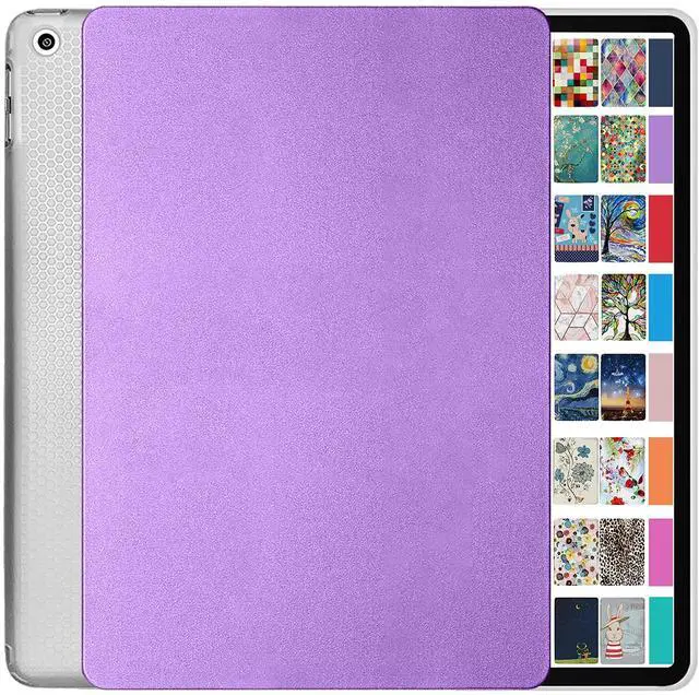 Main image of DuraSafe Cases for iPad PRO 11 Inch 2 Generation [ PRO 11 2nd 2020 ] A2228 A2068 A2230 A2231 UltraSlim Lightweight Shock Absorbant Flexible TPU Protective Clear Case - Purple