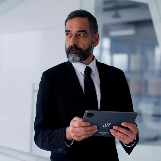 Alt view image 5 of 5 - HYTab Pro X 10LA3 10.36" Android 13 Tablet, Octa-Core, 8GB RAM, 256GB, FHD, 8MP/16MP, 4G LTE T-Mobile, WiFi, 6000mAh, Stylus, Earbuds, Screen Protector, Metal Body - Space Grey