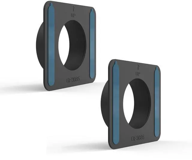 Main image of TIUIHU Silicone Cover for Google Nest Cam Indoor(Wired)-2nd Gen (Black, 2*Pack)