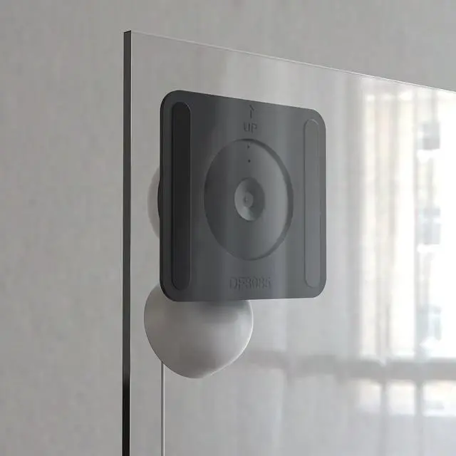 Alt view image 4 of 5 - TIUIHU Silicone Cover for Google Nest Cam Indoor(Wired)-2nd Gen (Black, 2*Pack)