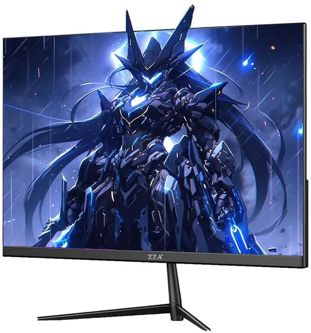 Main image of ZZA 24.5" 120Hz Curved Gaming Monitor | FHD 1080P Frameless Design, AMD FreeSync, Low Motion Blur, Eye Care Technology, DisplayPort & HDMI Connectivity, VESA Wall Mount Compatible - Black